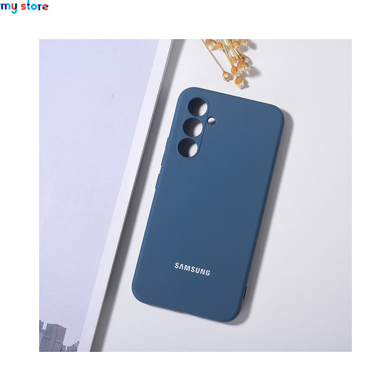 Original Samsung Galaxy A54 A34 5G Case Silky Silicone Cover Soft-Touch Back Full Protective Housing a34 a54 A 54 34 With Logo 6