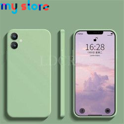 For Samsung Galaxy A04 Case Liquid Silicone Coque For Samsung A04 A04S A04E A14 A23 A33 A22 A14 A54 A34 A24 Cover TPU Protective