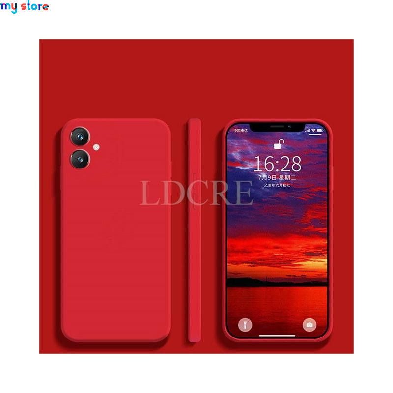 For Samsung Galaxy A04 Case Liquid Silicone Coque For Samsung A04 A04S A04E A14 A23 A33 A22 A14 A54 A34 A24 Cover TPU Protective