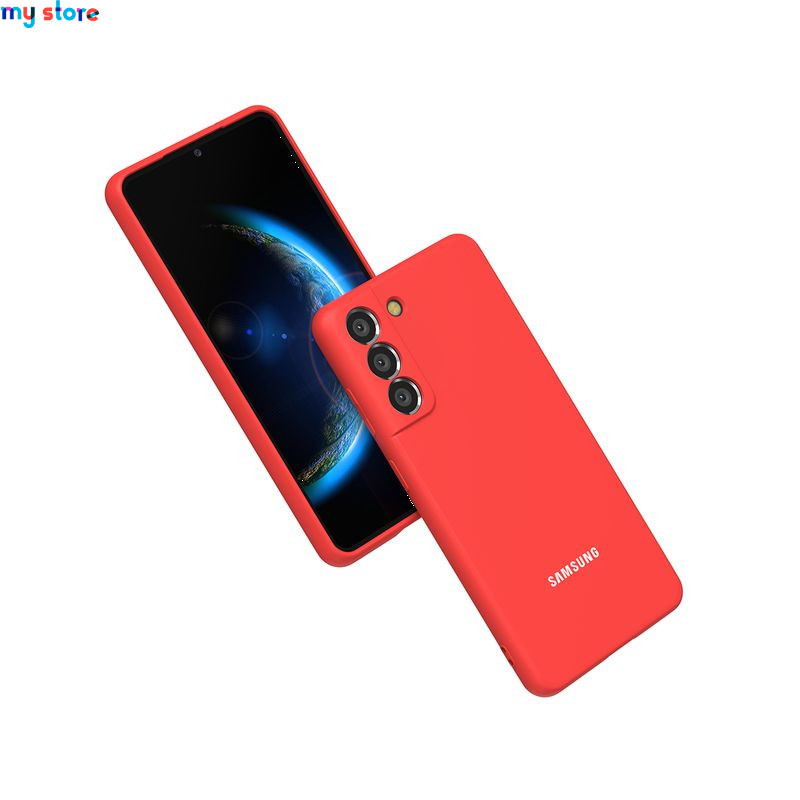 For Samsung Galaxy S21 FE Case Soft Silicone Galaxy S21fe Cover Silky Touch Liquid Protective Fall Prevention TPU Shell 1 - My s