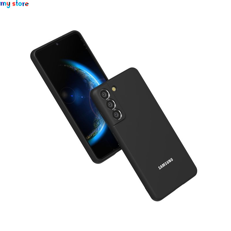 For Samsung Galaxy S21 FE Case Soft Silicone Galaxy S21fe Cover Silky Touch Liquid Protective Fall Prevention TPU Shell 5 - My s