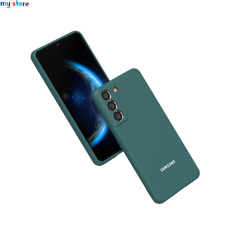 For Samsung Galaxy S21 FE Case Soft Silicone Galaxy S21fe Cover Silky Touch Liquid Protective Fall Prevention TPU Shell 8 - My s