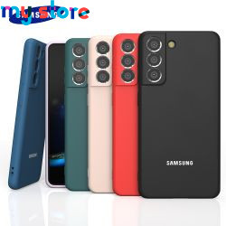 For Samsung Galaxy S21 FE Case Soft Silicone Galaxy S21fe Cover Silky Touch Liquid Protective Fall Prevention TPU Shell 11 - My 